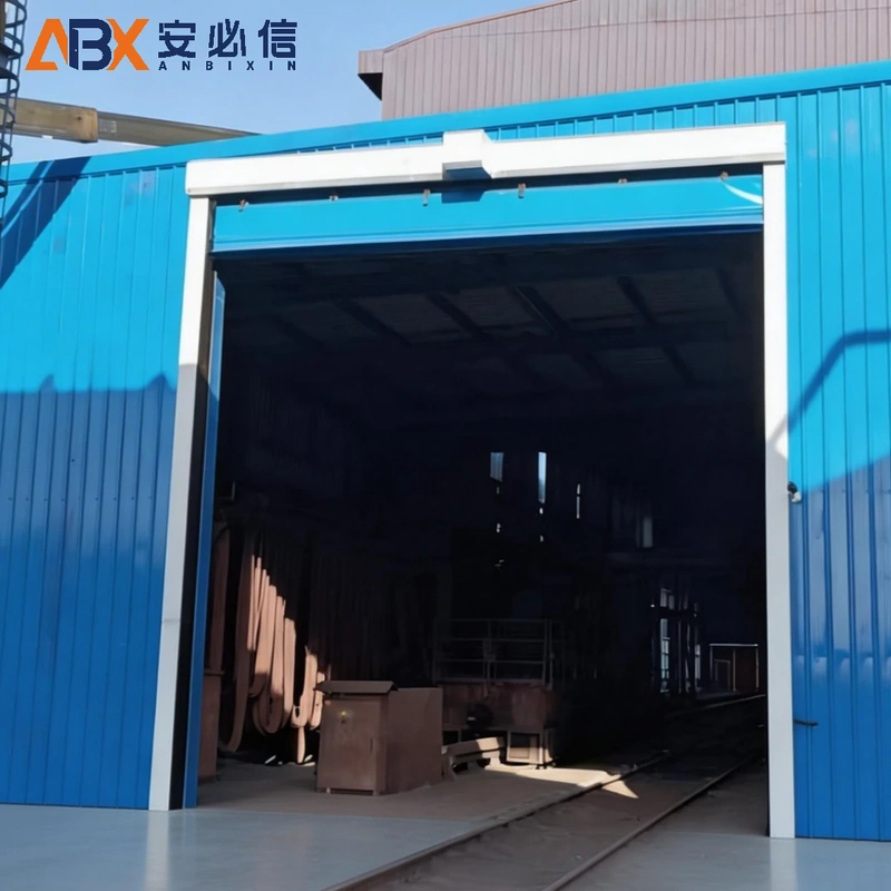 揭阳市软帘堆积门